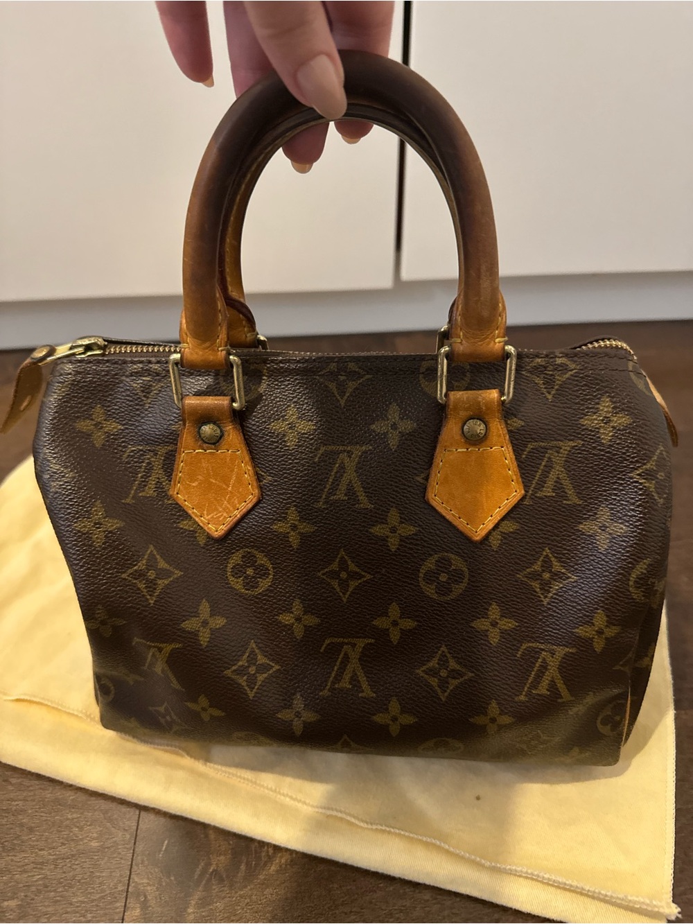 Louis Vuitton Brown Monogram Speedy 25 - Picture 3 of 15